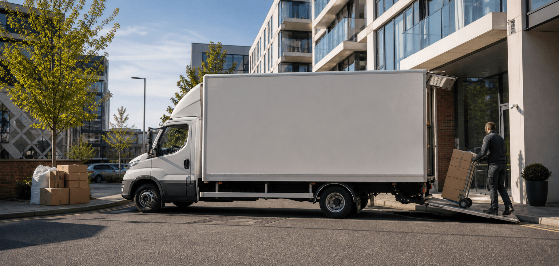 Self-drive truck available for heavier transport in Milton Keynes