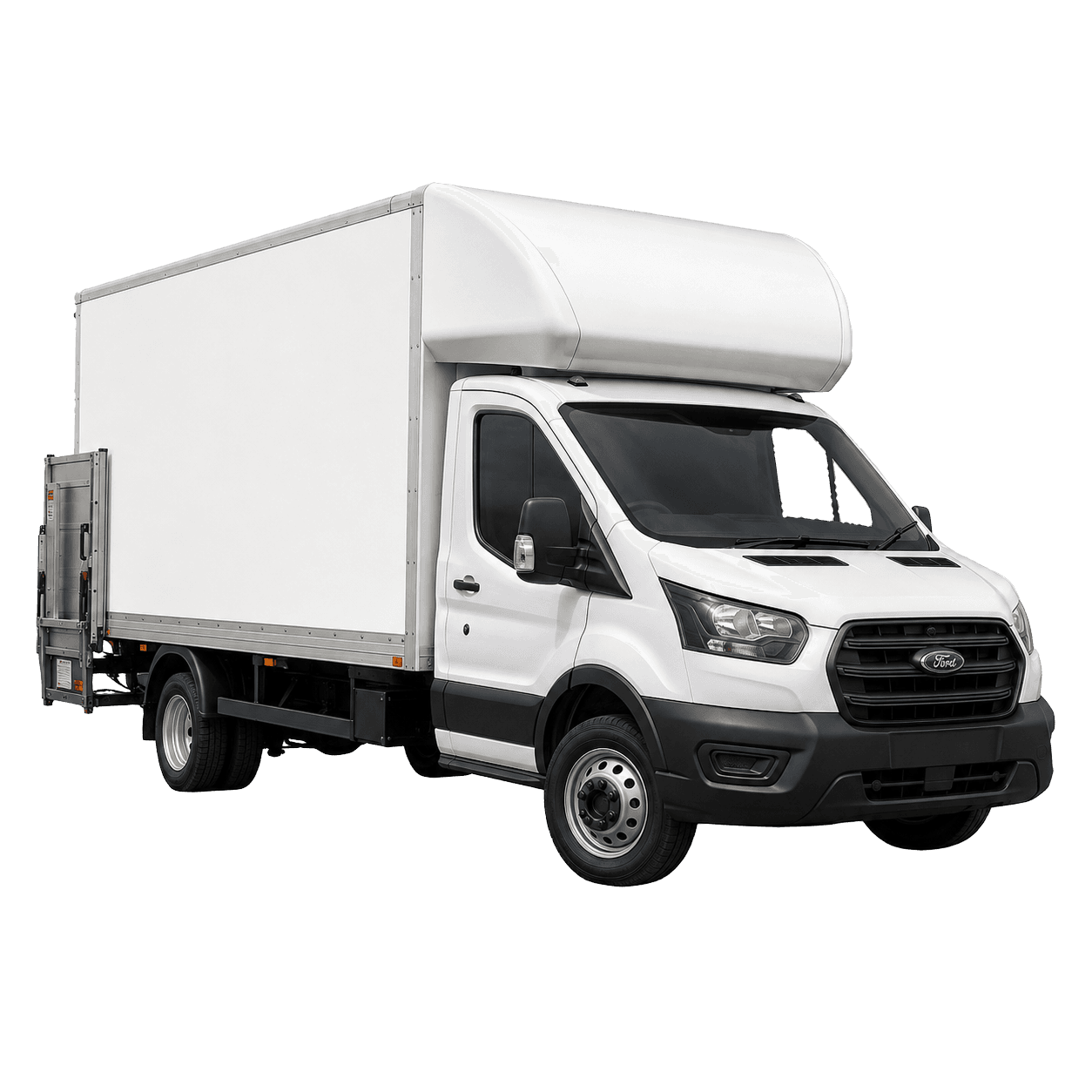 Luton box van with tail lift for moves in Milton Keynes